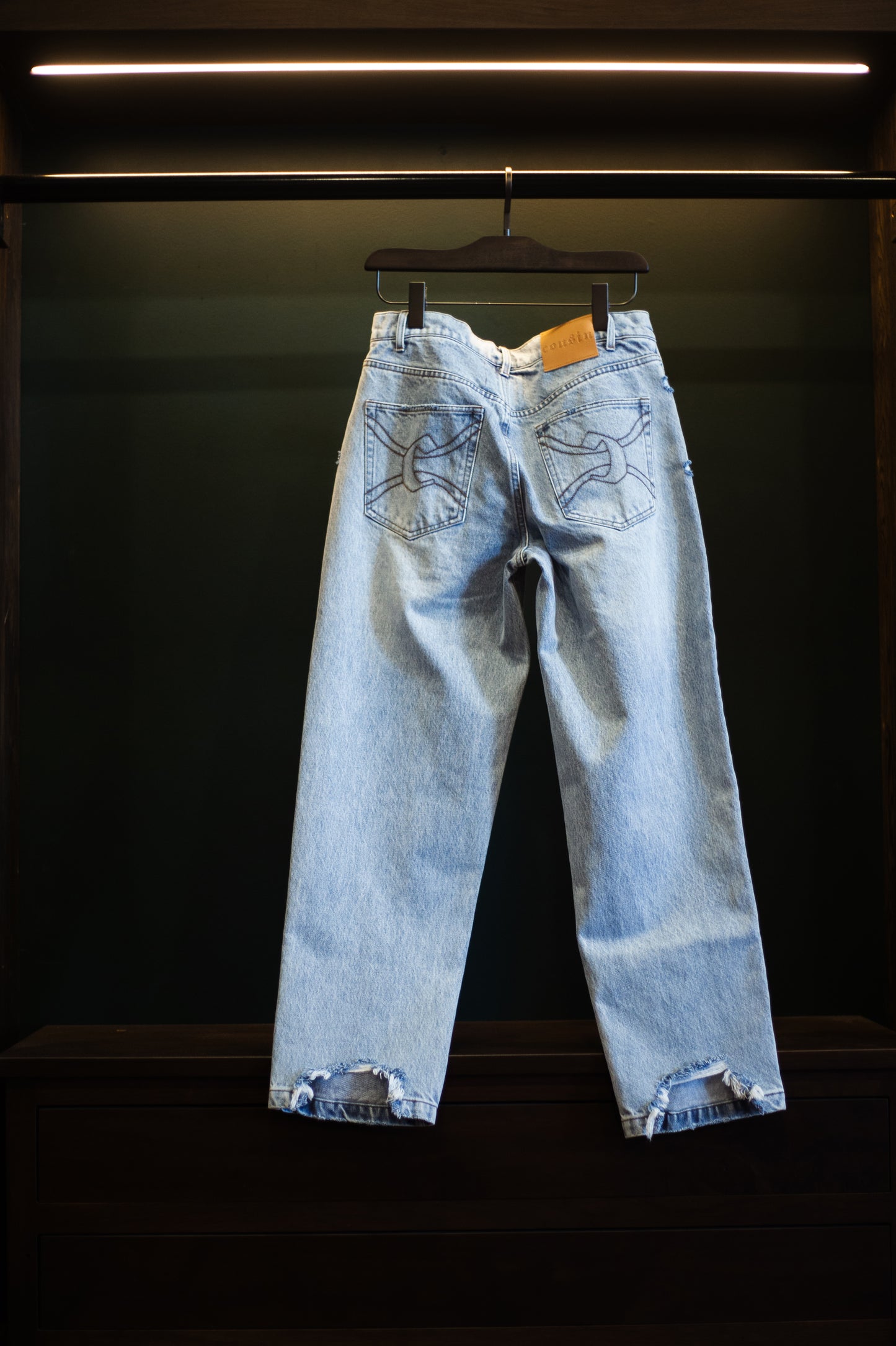 Cousin Stone Wash Baggy Denim