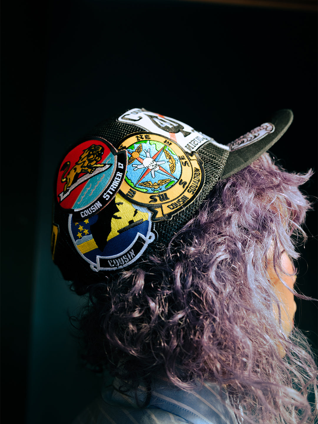 Cousin Army Patchwork Mesh Cap