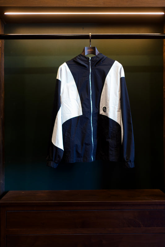 Cousin Diamond Hooded Nylon Jacket