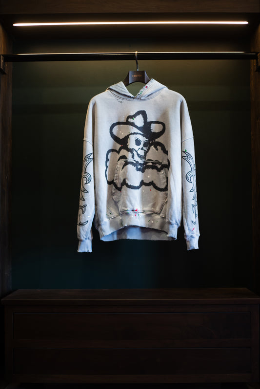 Cousin Cowboy Skull Hoodie