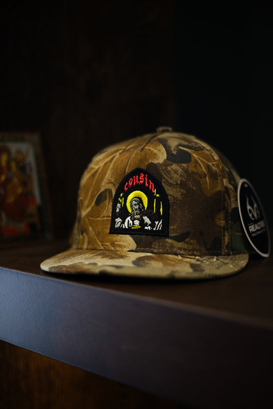 Camo Stained Glass Hat