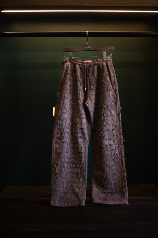Cousin Bandage Sweats Washed Brown