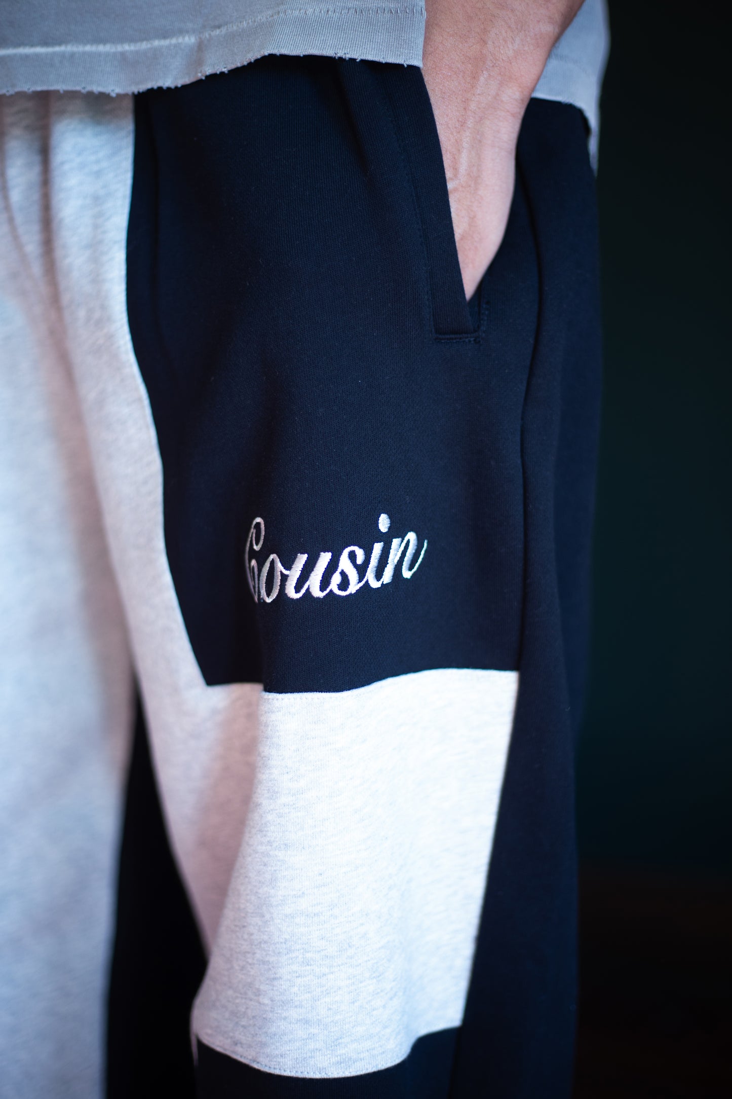 Cousin Color Block Cross Sweats