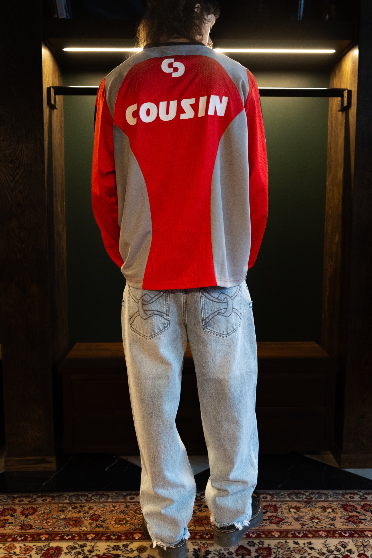 Cousin Matryoshka Rose Mesh Racing Jersey