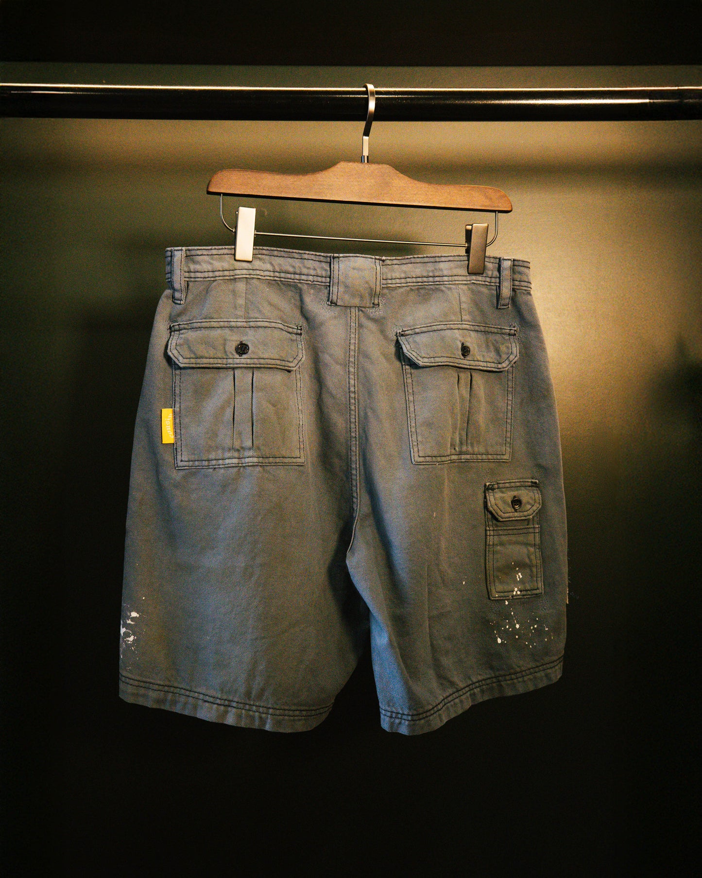 Fisherman Patchwork Twill Shorts